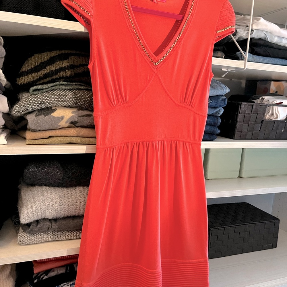 Catherine Malandrino Coral Dress